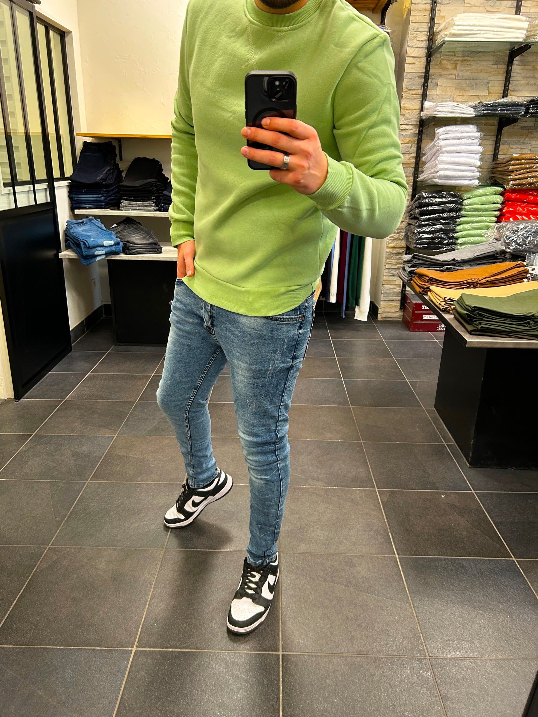 Pull Sweat Vert
