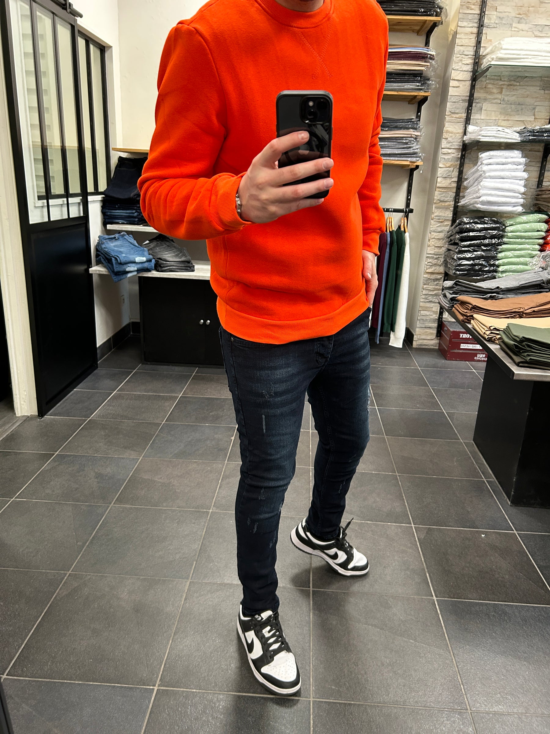 Pull Sweat Orange