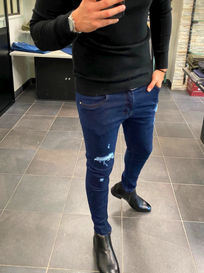 Jean B Dark Blue Accro