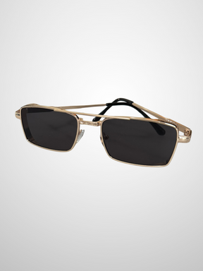 Lunette chic métal gold