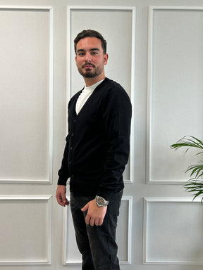 Pull- Cardigan noir