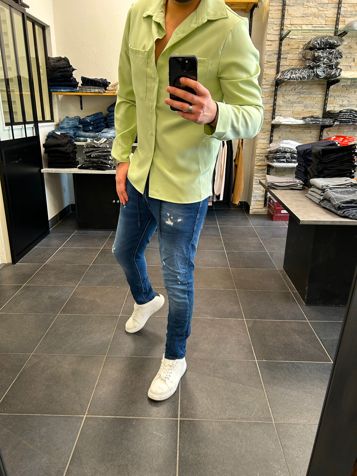 Chemise Chill Vert