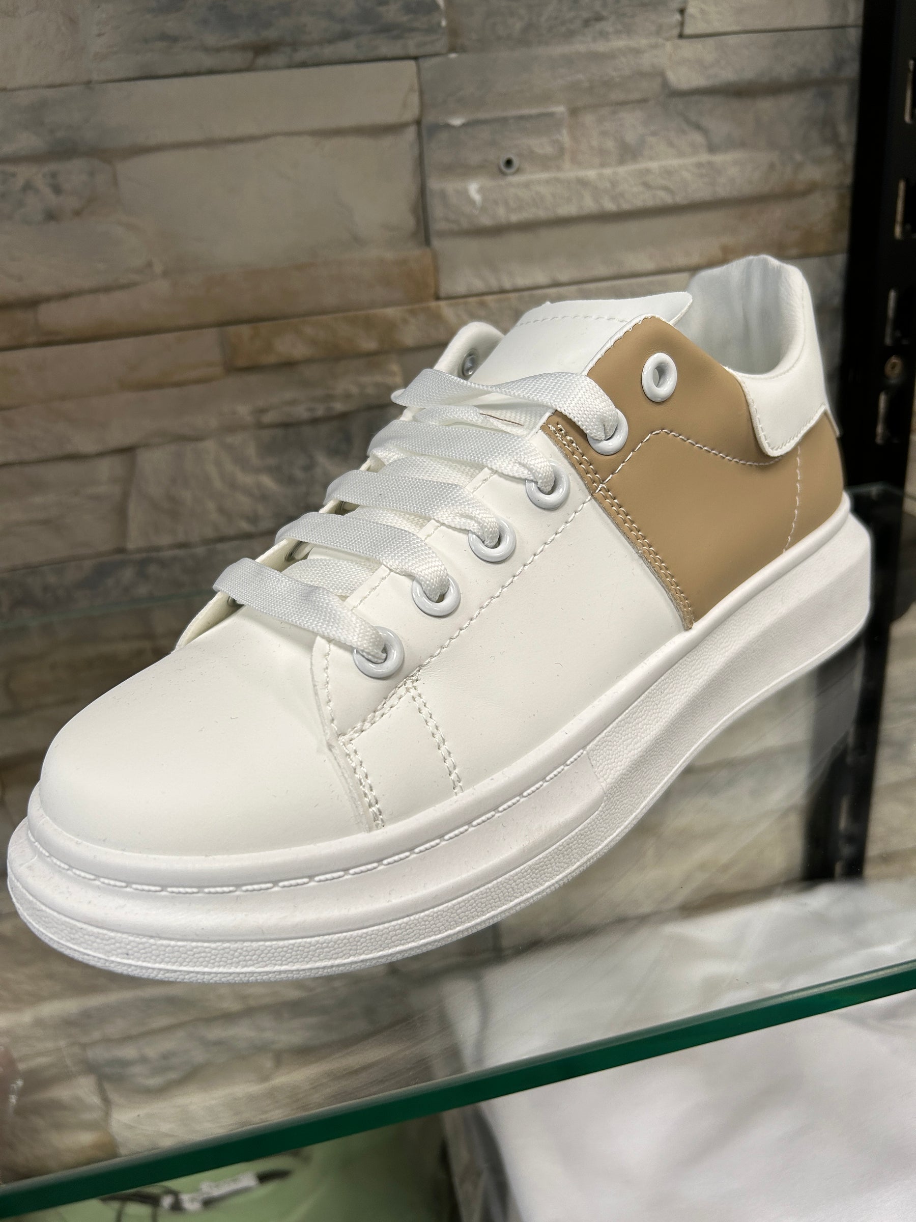 Basket HH Blanc/ beige