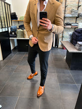 Blazer Beige Coudière ton sur ton